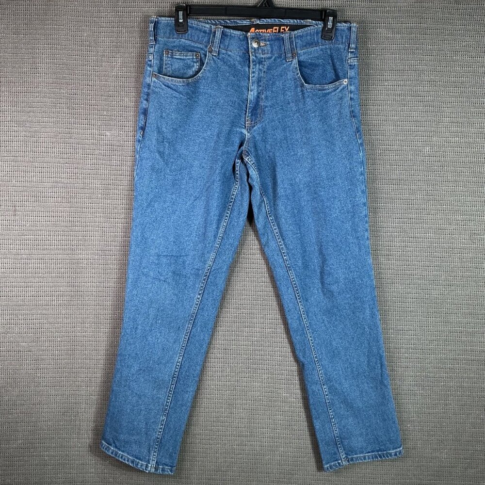 Architect Active Flex Mens Size 34x32 Blue Slim Fit Denim Jeans Stretch